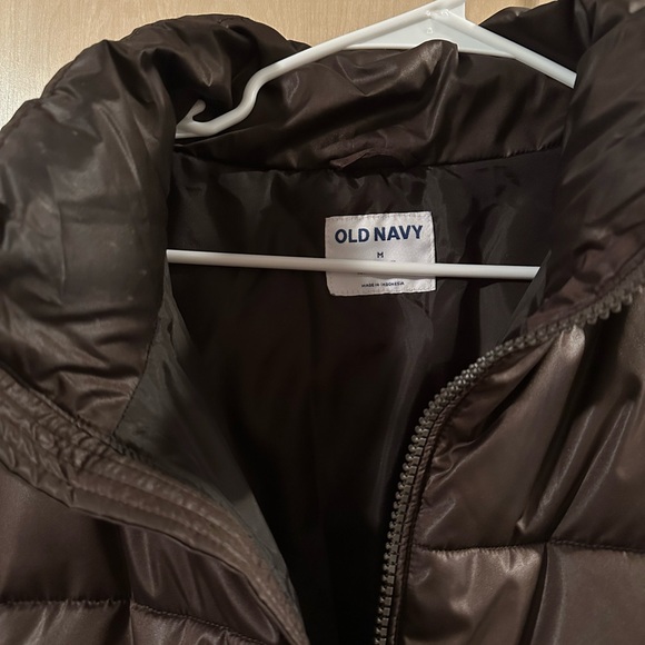 Old Navy brown puffer size medium - Picture 3 of 4